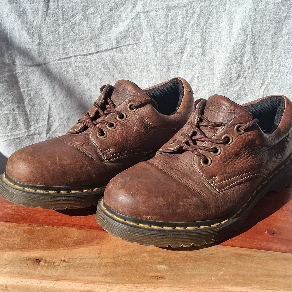 Dr. Martens Vintage Boston Oxford Brown AW004 Size 9
